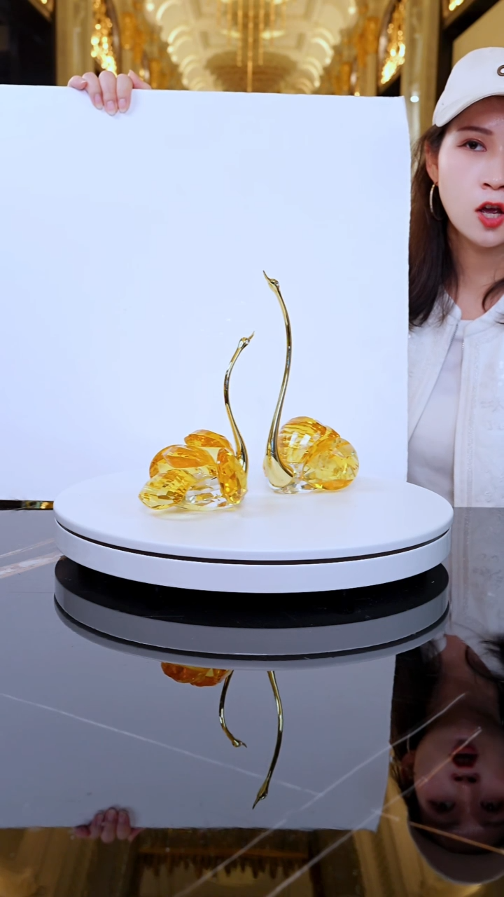 摆件YB00693天鹅摆件一组