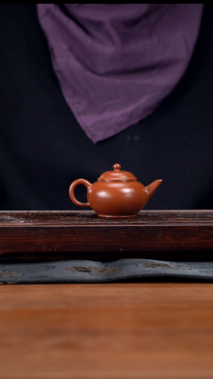 【闪购商品】紫砂茶壶110cc原矿小煤窑朱泥水平10