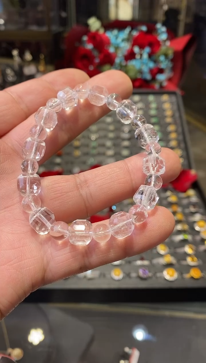 【闪购商品】水晶手链未镶嵌实体清货9+