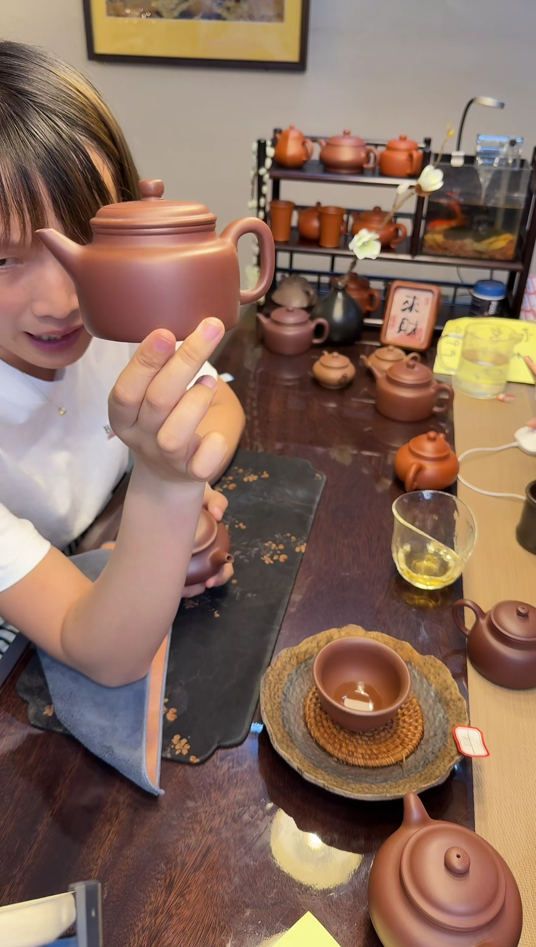 茶壶紫砂微瑕 德中 260cc 老紫泥