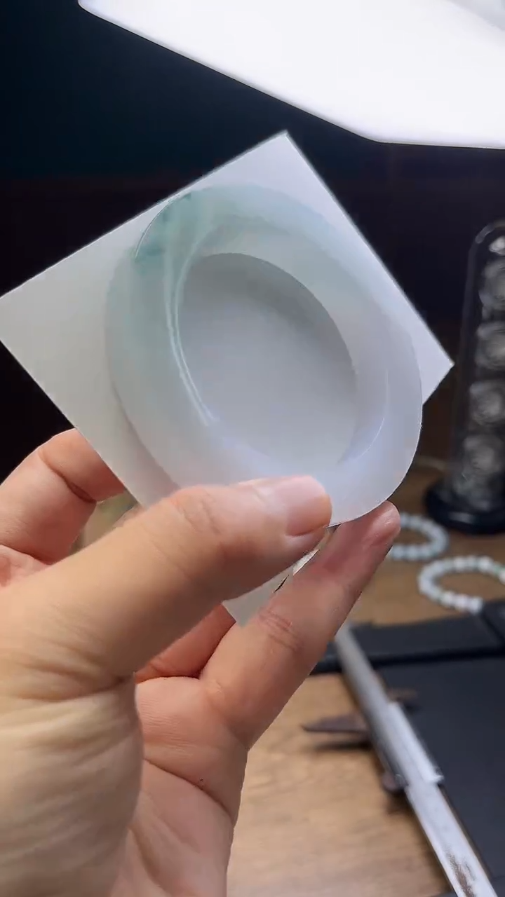 未镶嵌手镯定制翡翠陶*熹定制