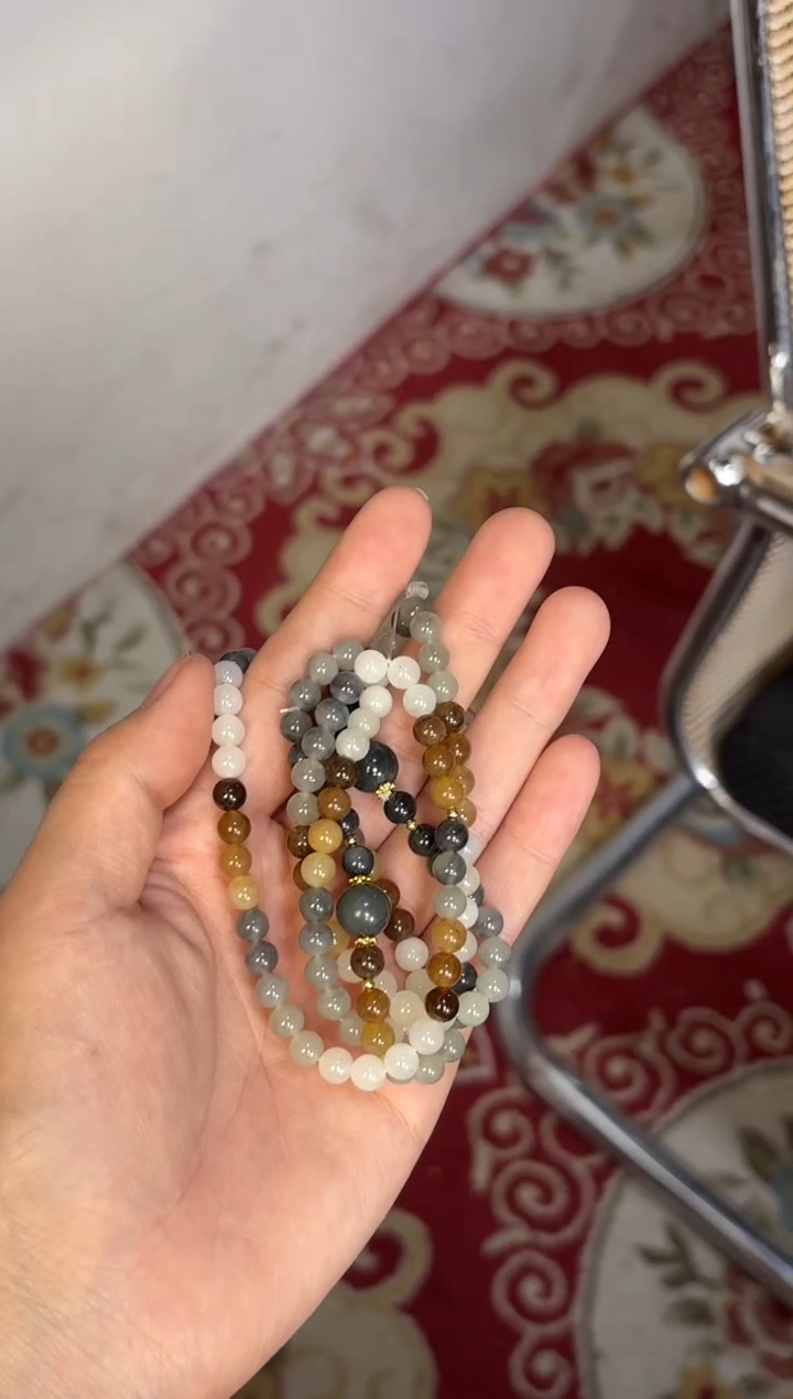 【闪购商品】和田玉项链未镶嵌若羌卡6长串多样性发货拍一发一