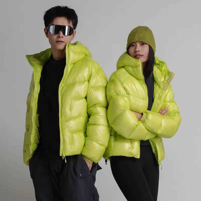 1000蓬极寒服男女情侣短款5000GT东北加厚轻量化户外外套大码上衣