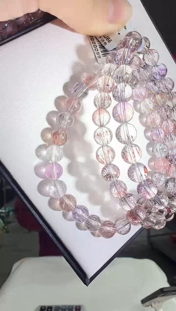 【闪购商品】水晶手链未镶嵌B87 GCK889约7mm多样性发一件