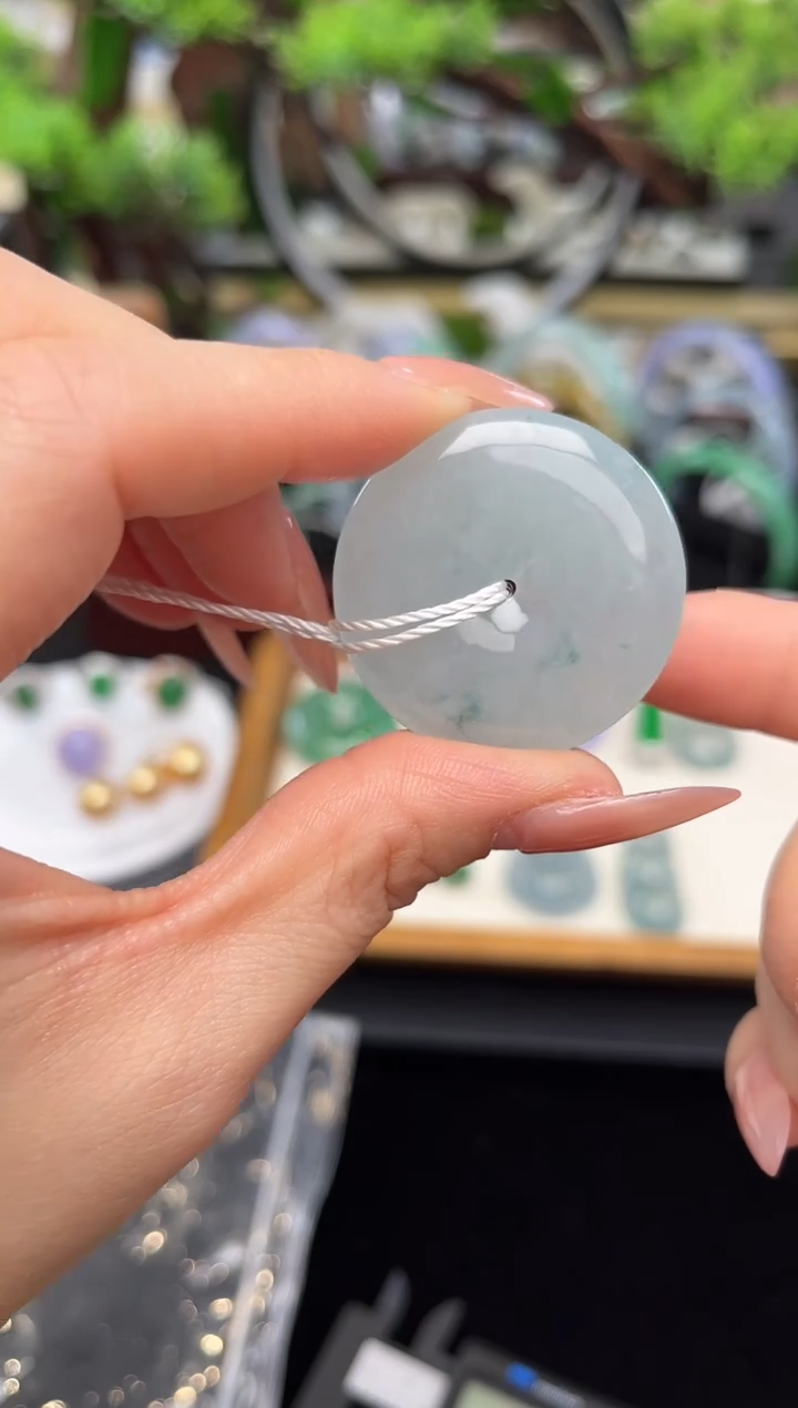 颈饰未镶嵌翡翠吊坠