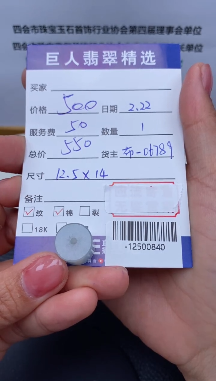 【闪购商品】翡翠颈饰未镶嵌多人-12500840