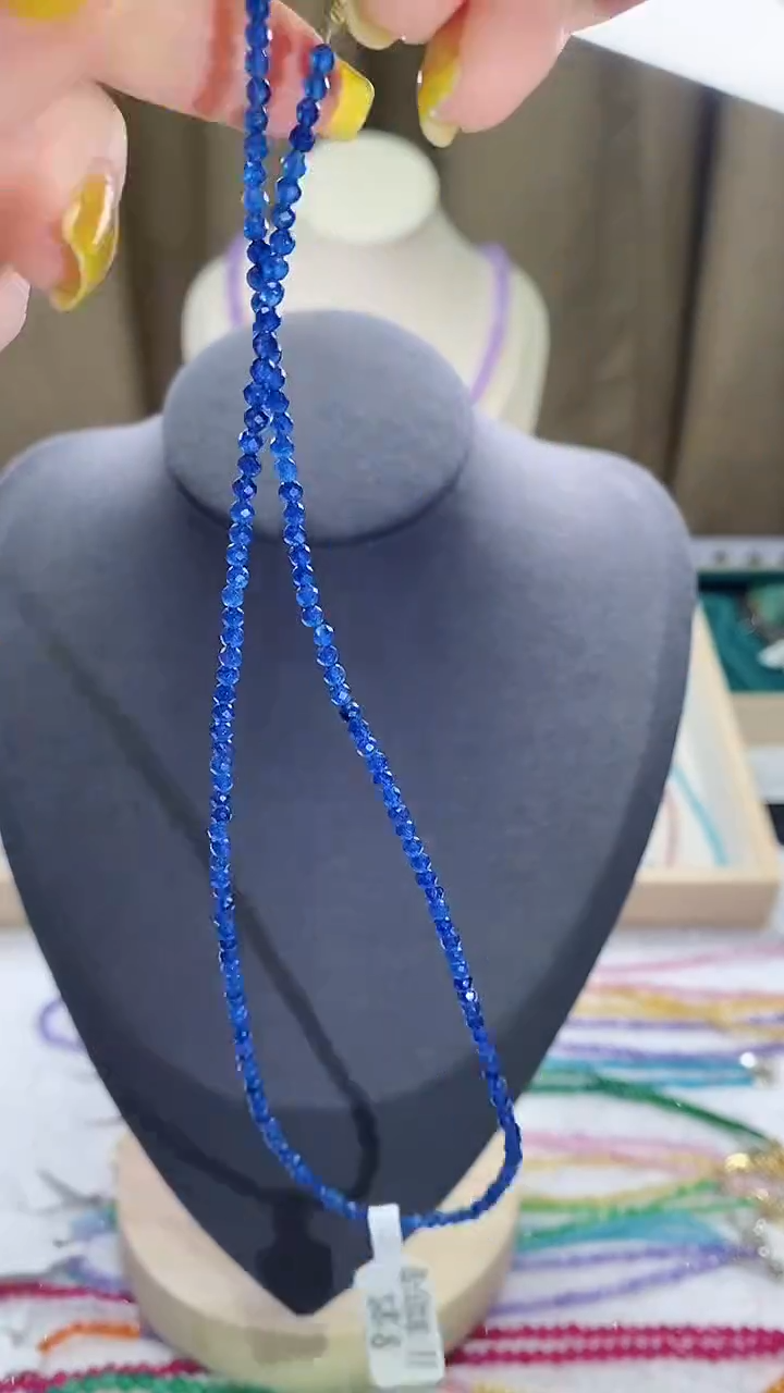 【闪购商品】蓝宝石项链14K金镶嵌诗宁甄选珠宝SYZB71
