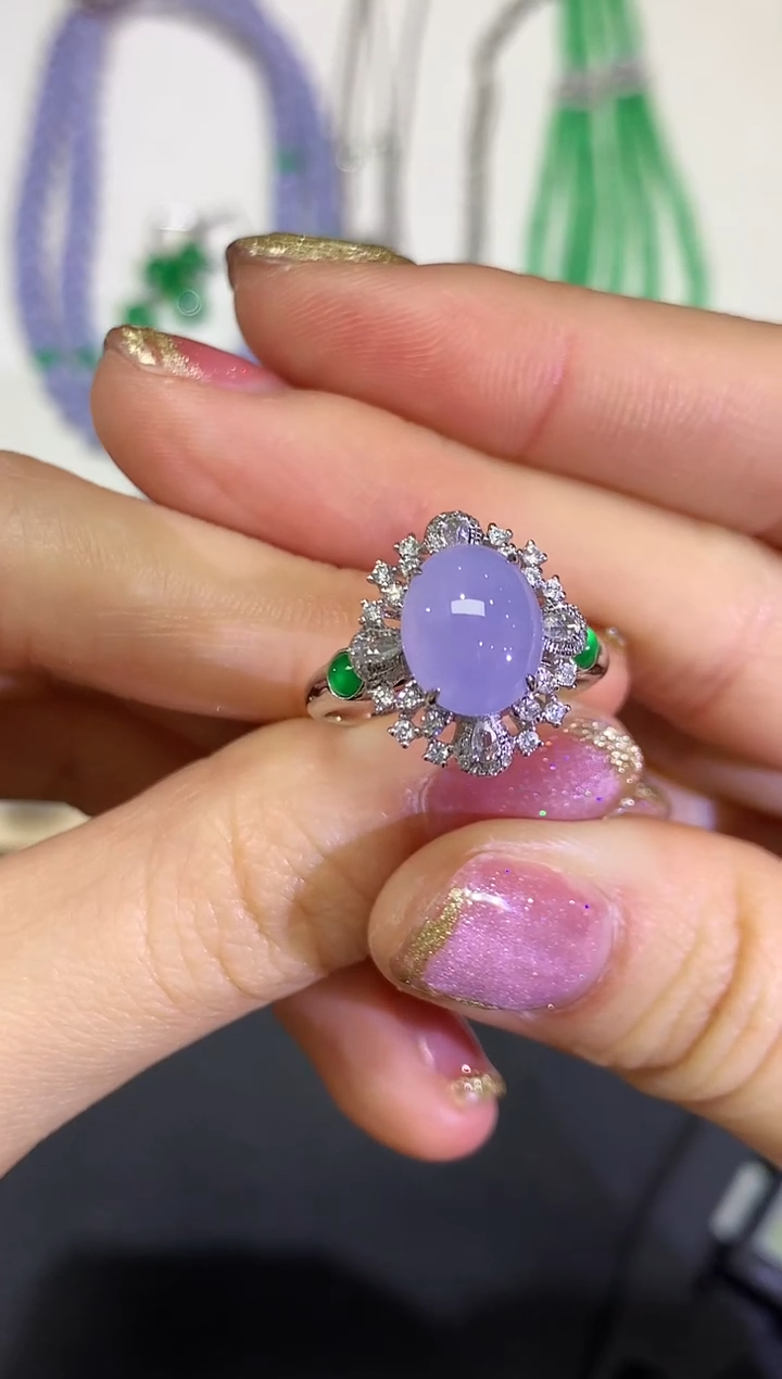 【闪购商品】翡翠颈饰18K金镶嵌团购39