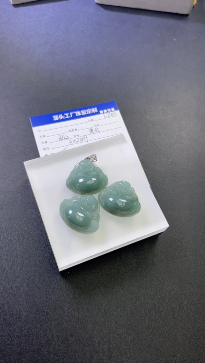 【闪购商品】翡翠挂件未镶嵌佛公多样性发一件