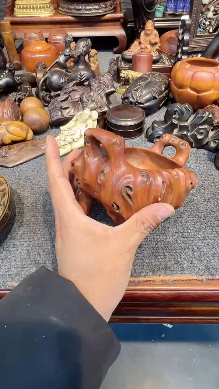 【闪购商品】贡木木艺香炉木木木木
