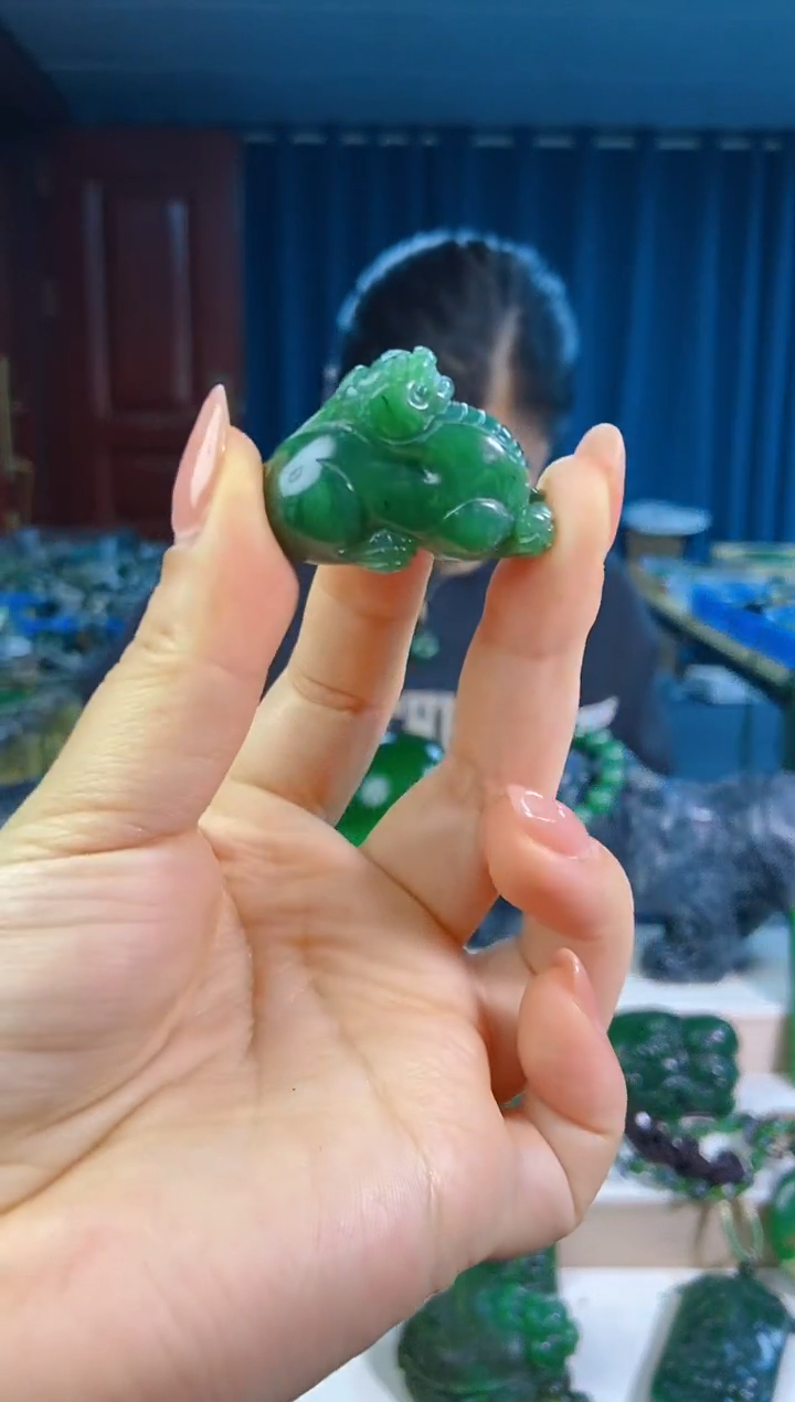 和田玉未镶嵌挂件1