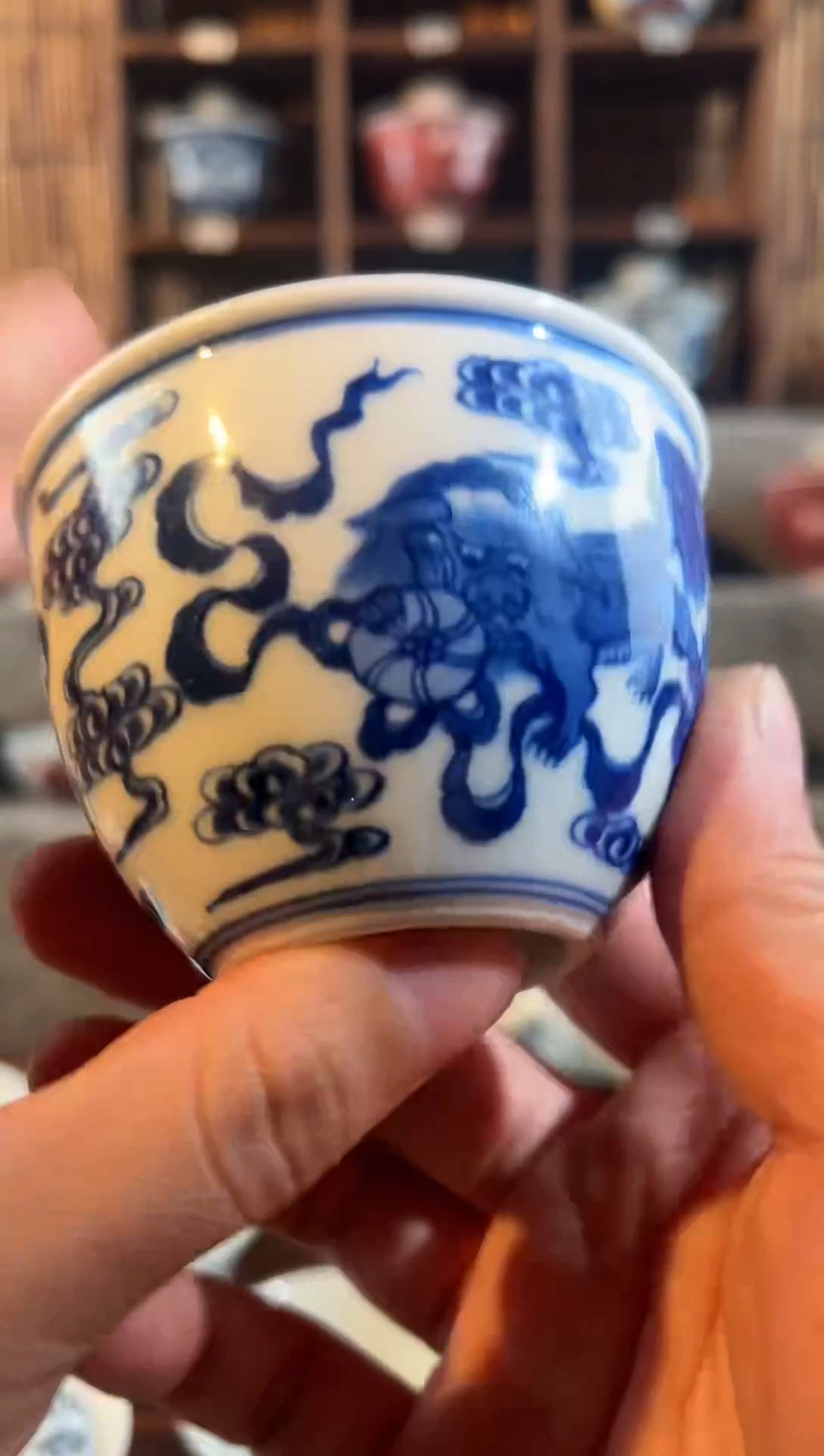 【闪购商品】天禄言瓷狮子滚绣球