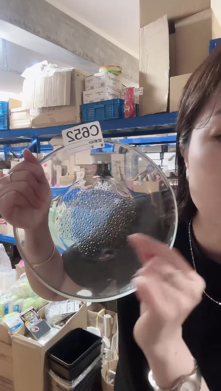 瓷片进口家用百货 22.5cm 盘两只C652