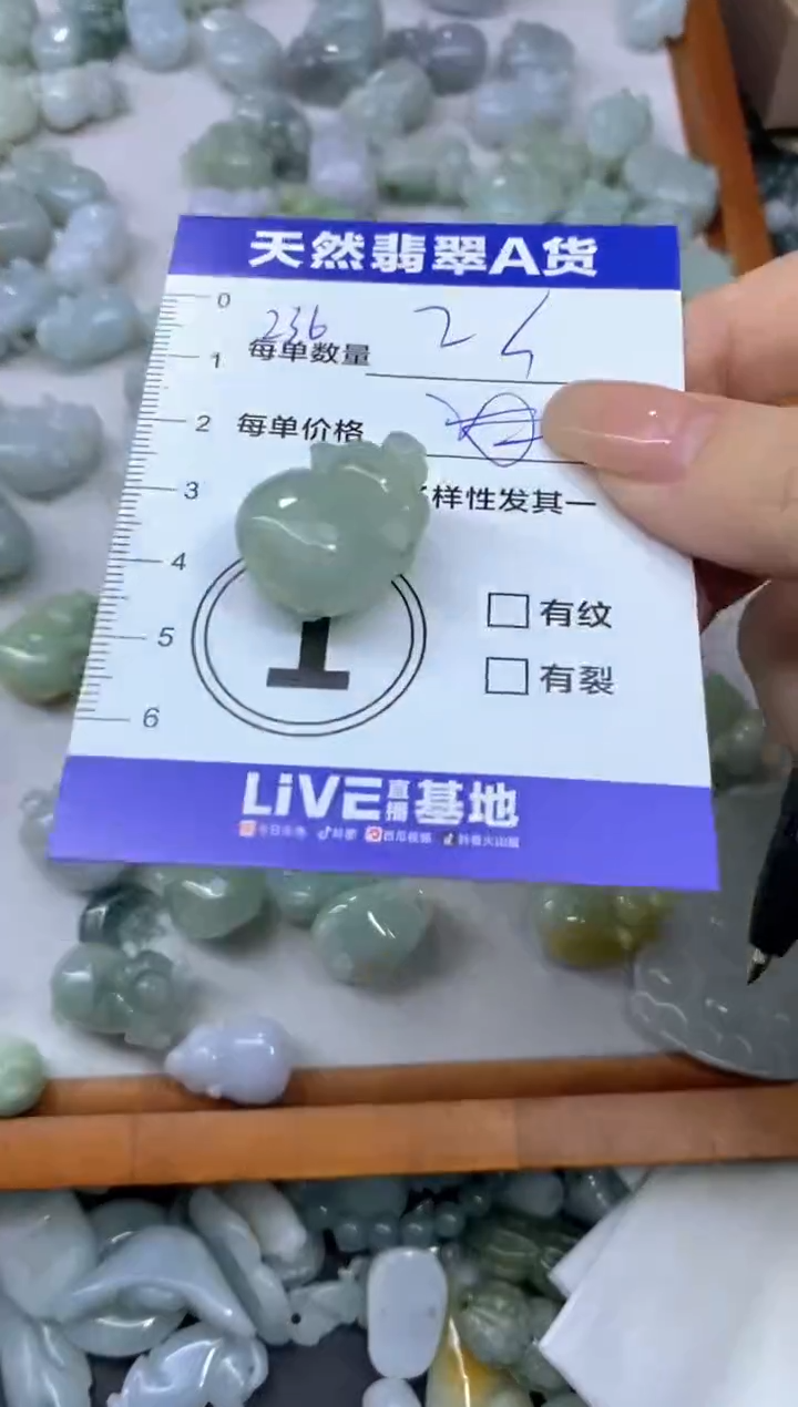 颈饰未镶嵌翡翠天然翡翠A货批量多样性发一件