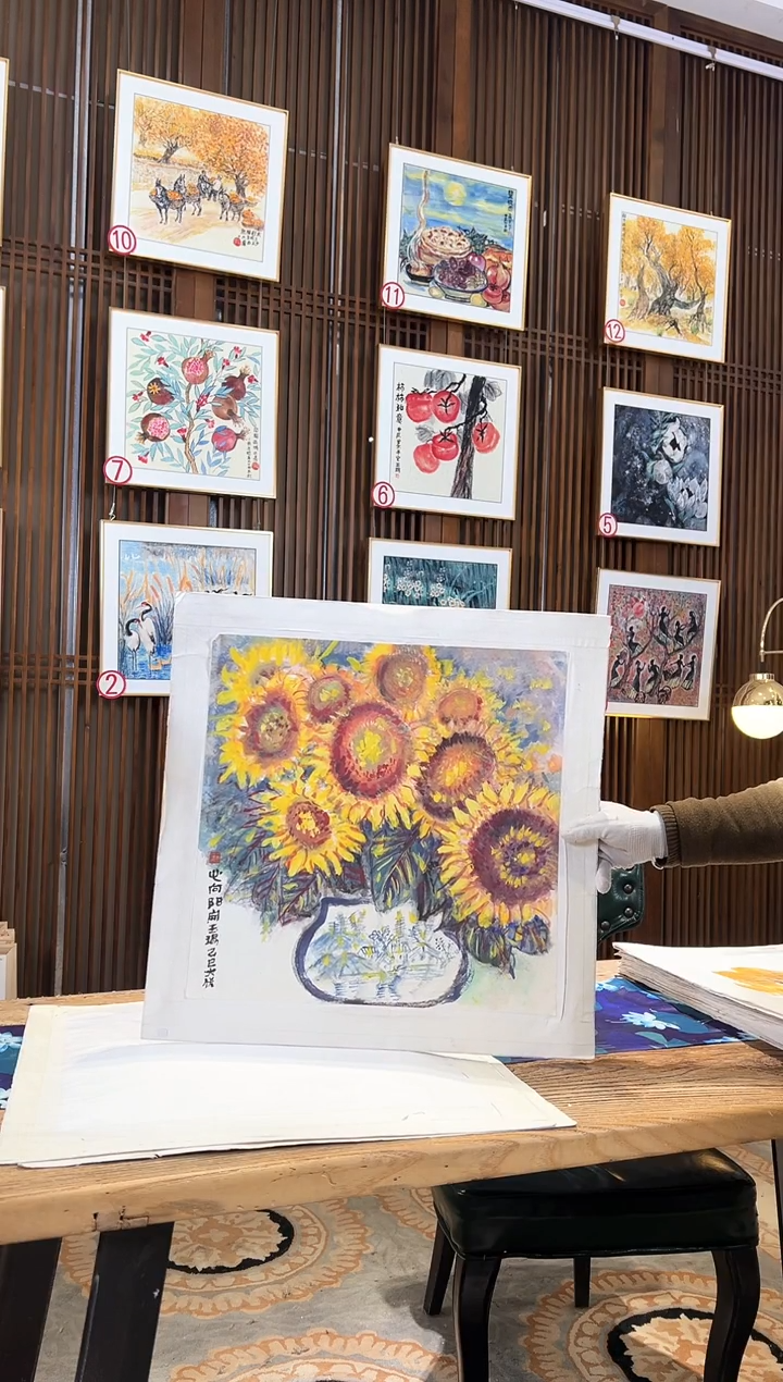 版画版画耿玉琨名章限量版画S