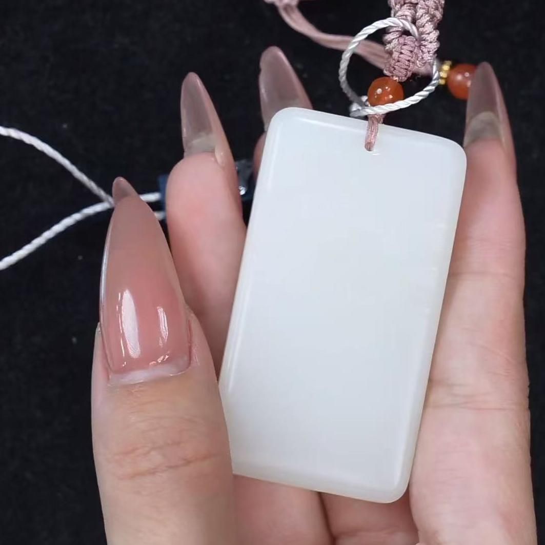 创汇和田玉无事牌1