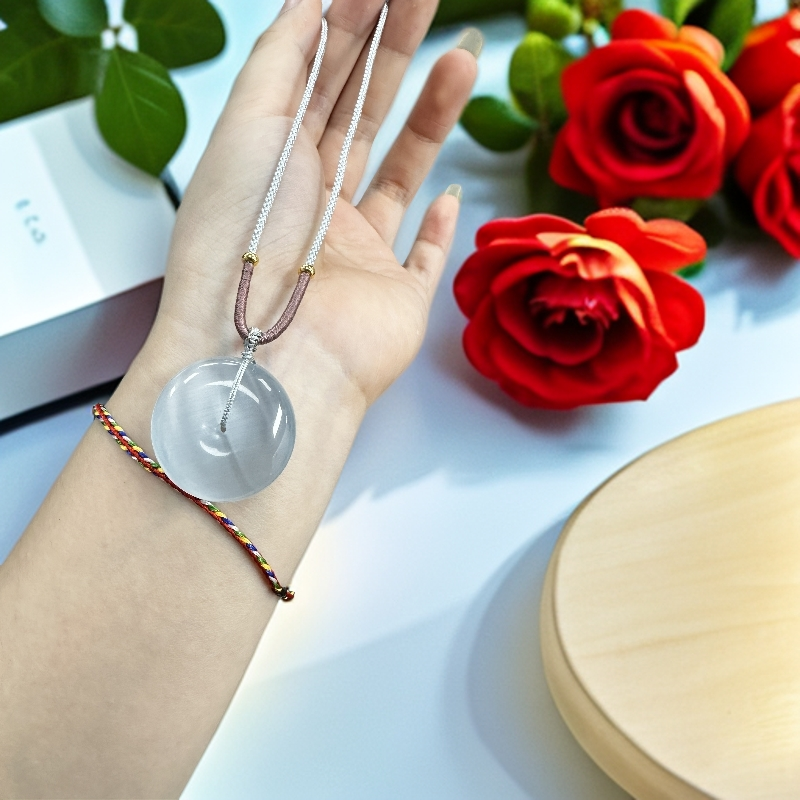 新疆蓝东陵平安扣吊坠