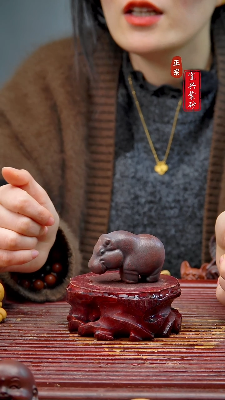 紫砂宜兴紫砂茶宠摆件
