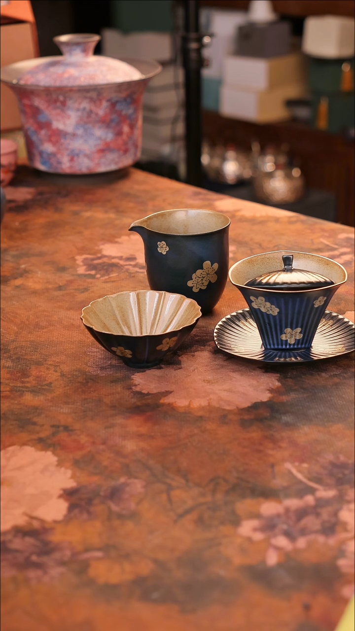 【闪购商品】陶瓷茶具（无礼盒无茶盘）@@A11658