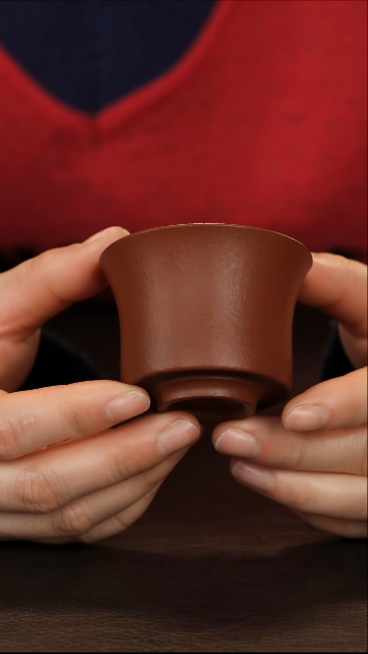 【闪购商品】紫砂茶杯直播的福利小主人杯朱泥约100CC