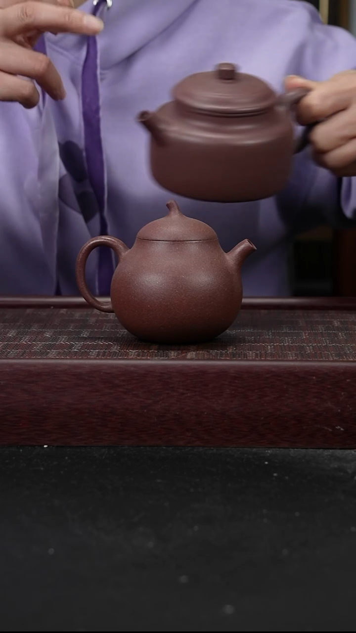 茶壶紫砂xt天青茄瓜