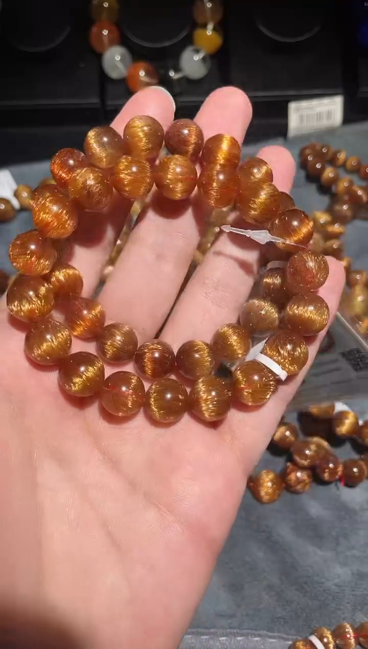 【闪购商品】水晶手链未镶嵌发晶单圈A11（多样性发其一）