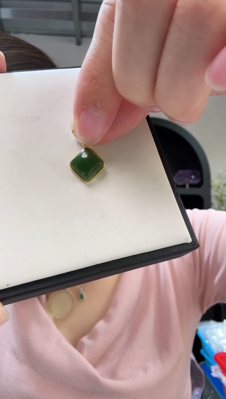 吊坠(不含链)未镶嵌和田玉优1214