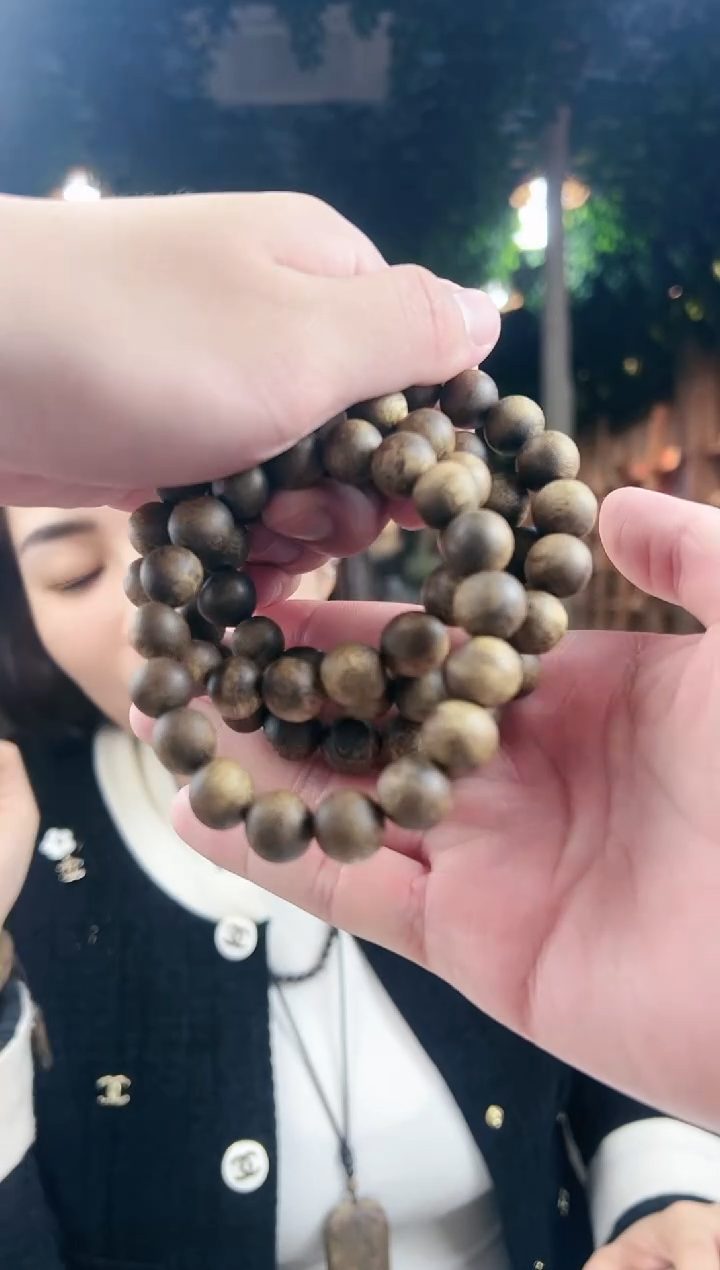 【闪购商品】沉香手串黄棋圆珠单圈1.0-8克+多样性发货一条