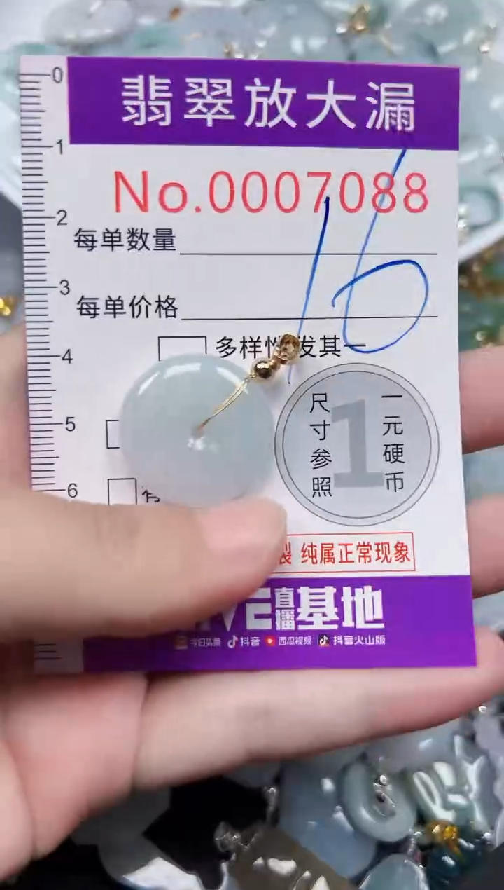 颈饰未镶嵌翡翠7088