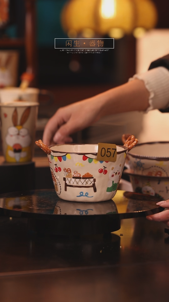 【闪购商品】景德镇可爱设计师款陶瓷