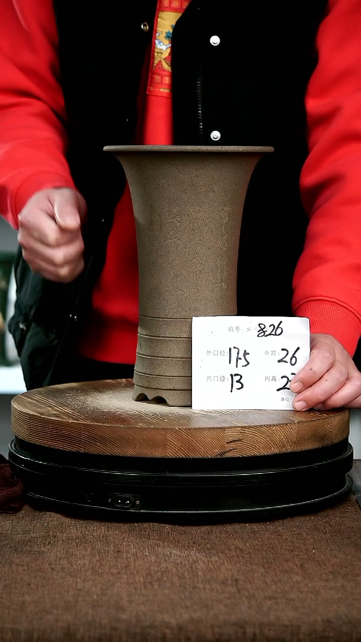 【闪购商品】紫砂花盆826宜兴紫砂花盆