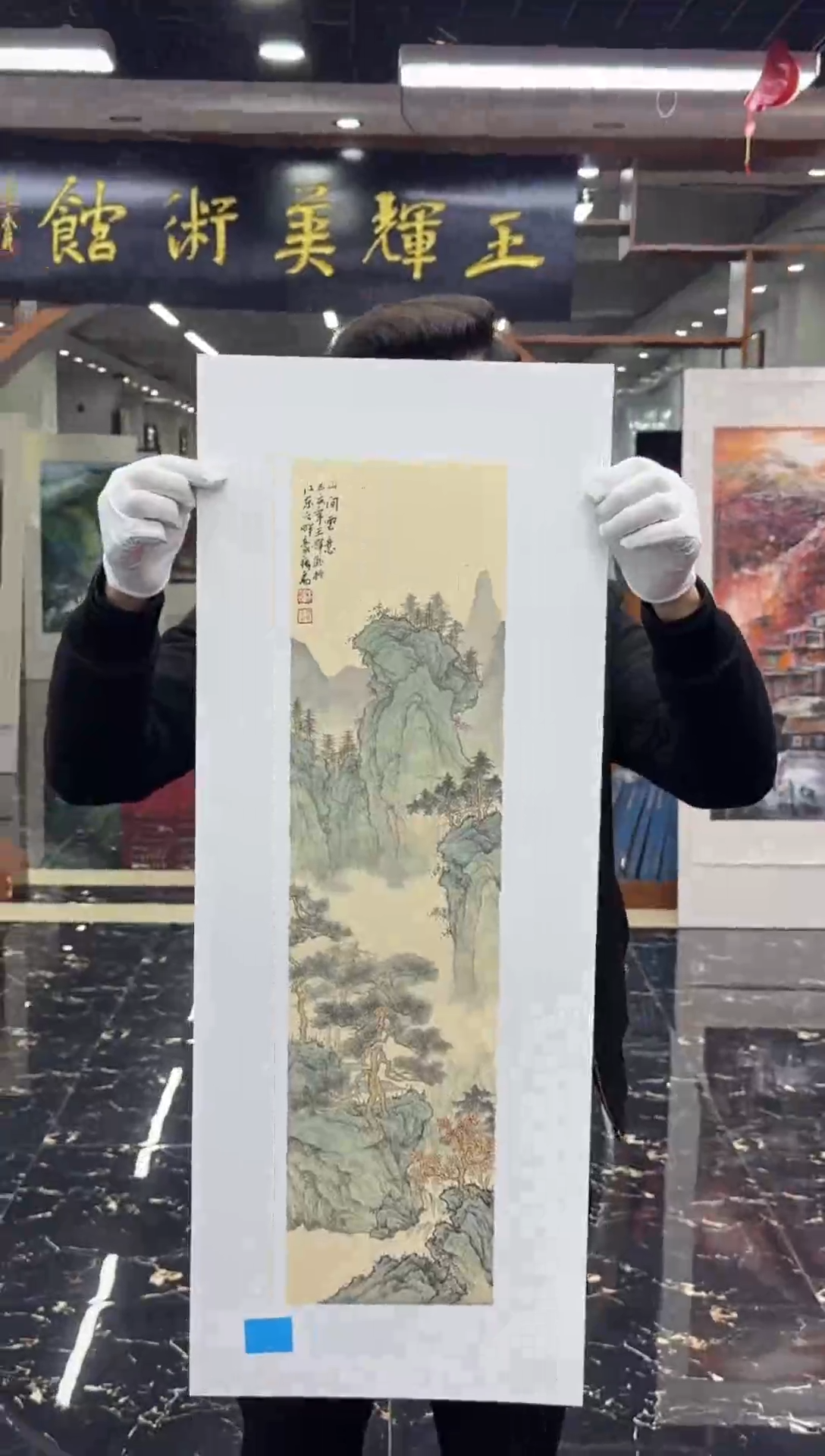 国画国画绘画山水花鸟