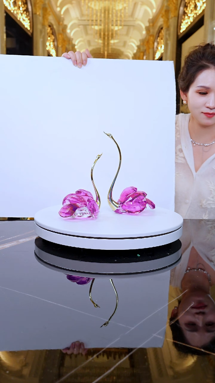 摆件YB00691天鹅摆件一组