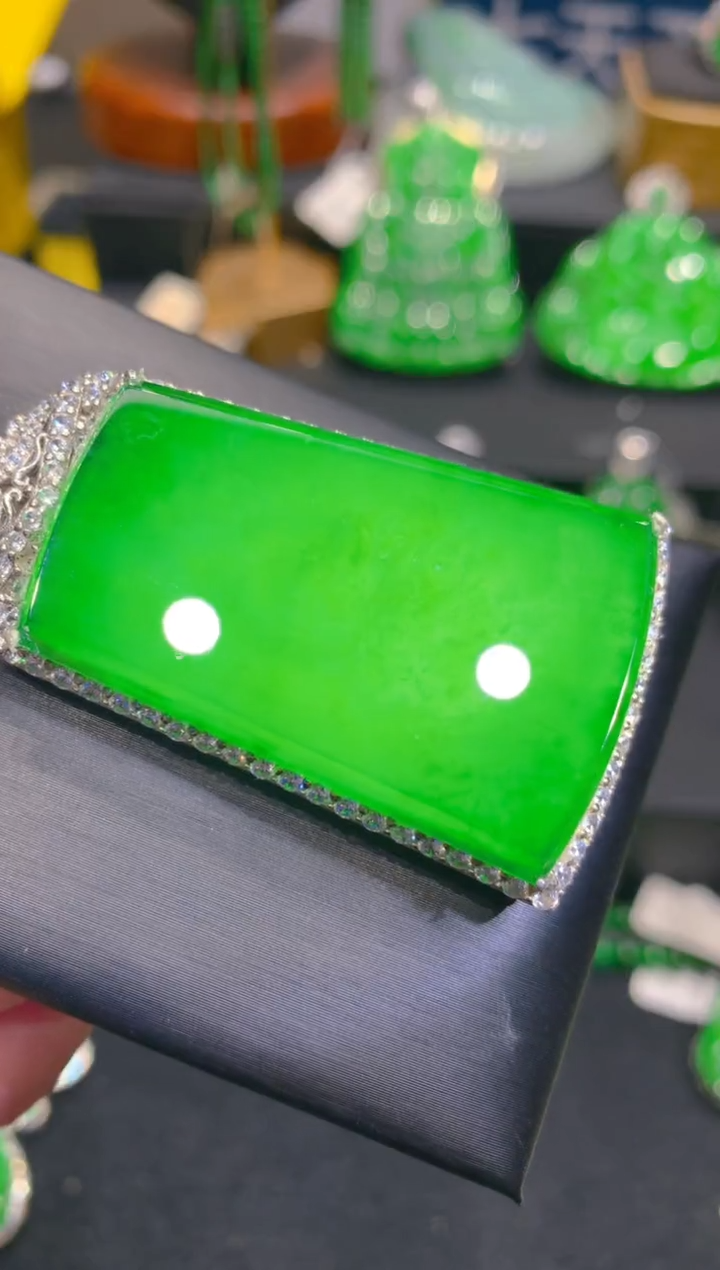 【闪购商品】翡翠颈饰银S925镶嵌一季