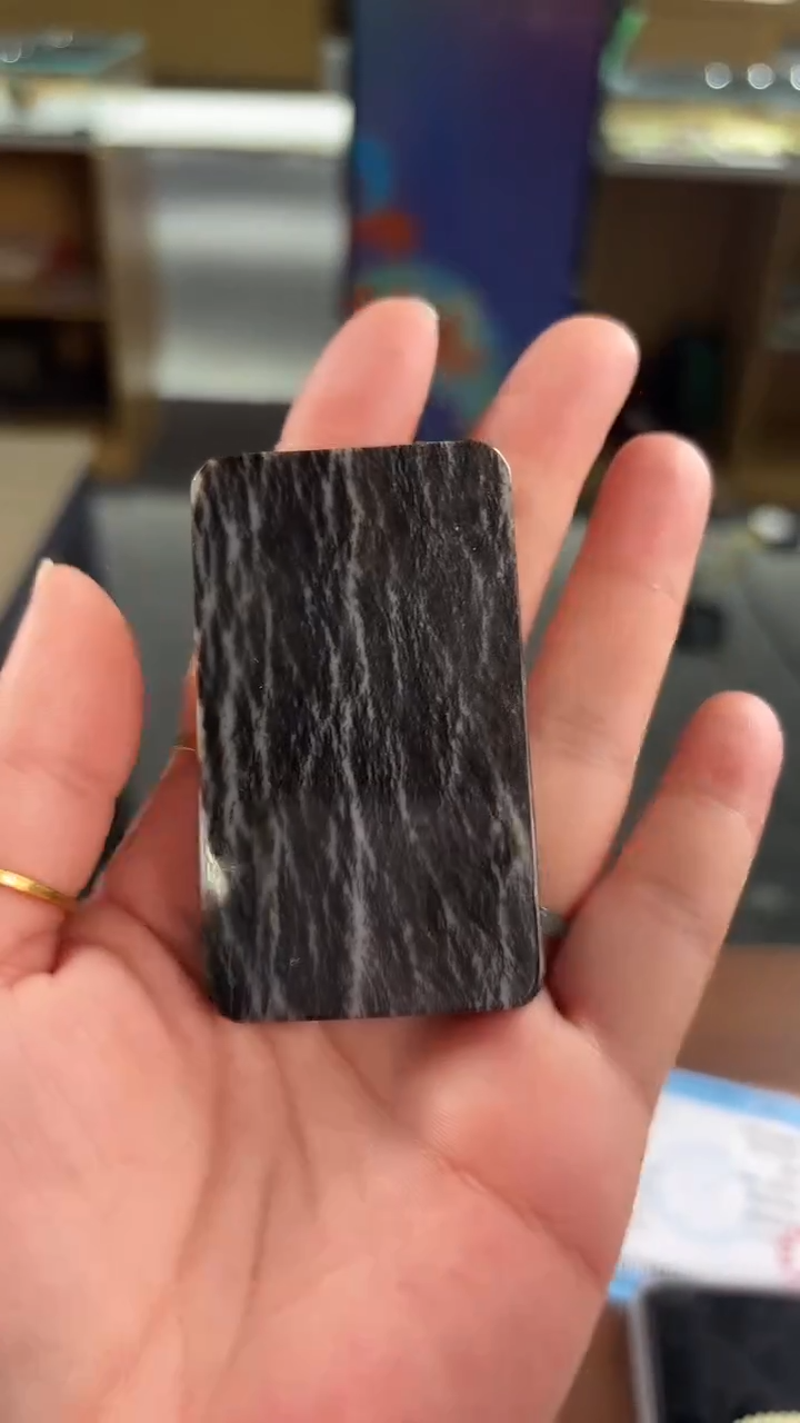 颈饰未镶嵌和田玉青花无事牌