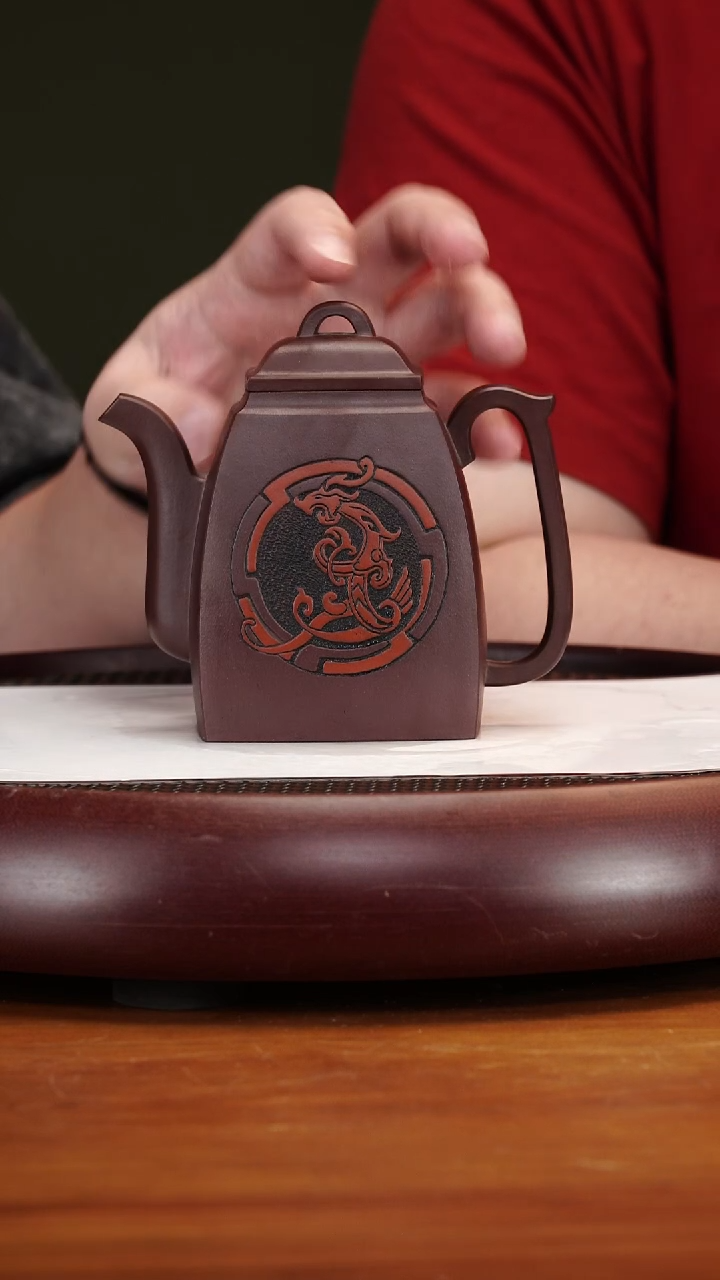 茶壶紫砂2YXM汉方 老紫泥400cc