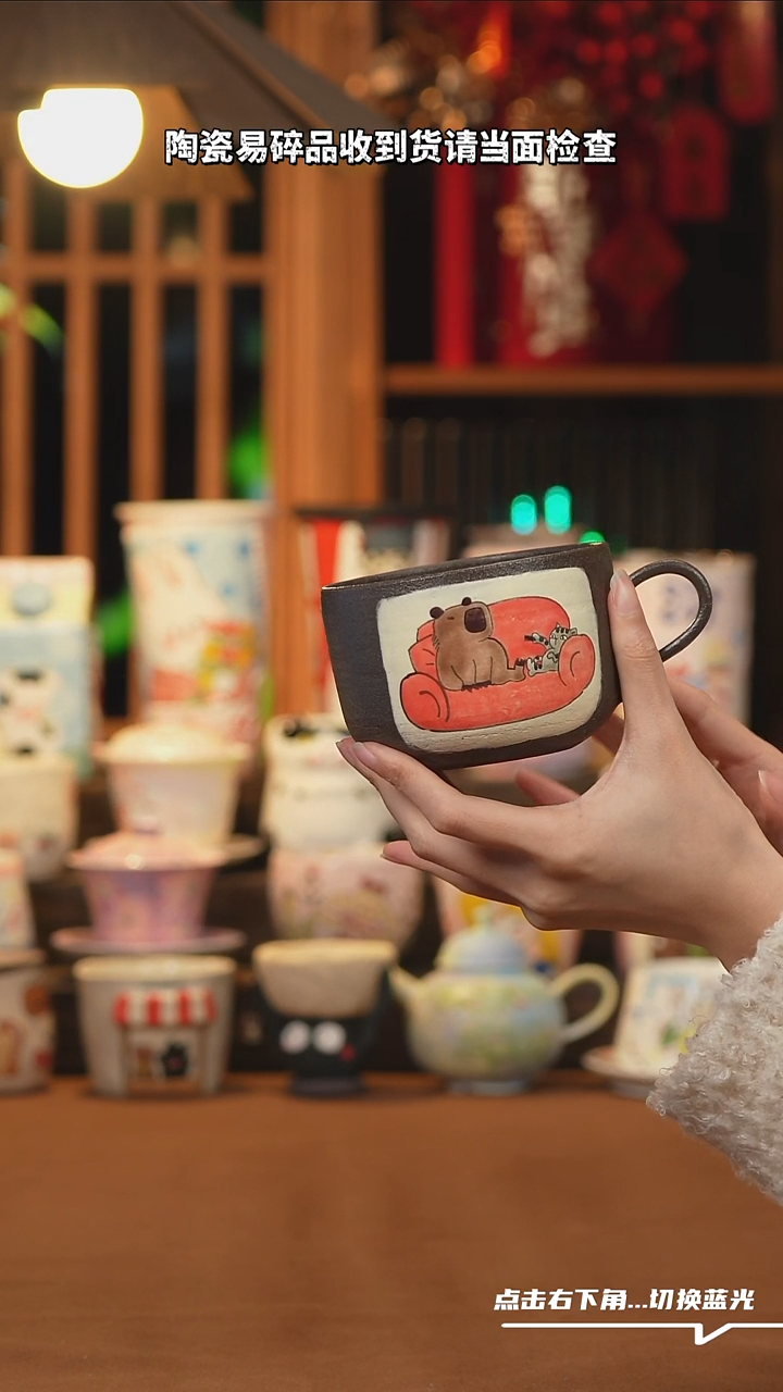 【闪购商品】摆件A394文创纯手工手绘