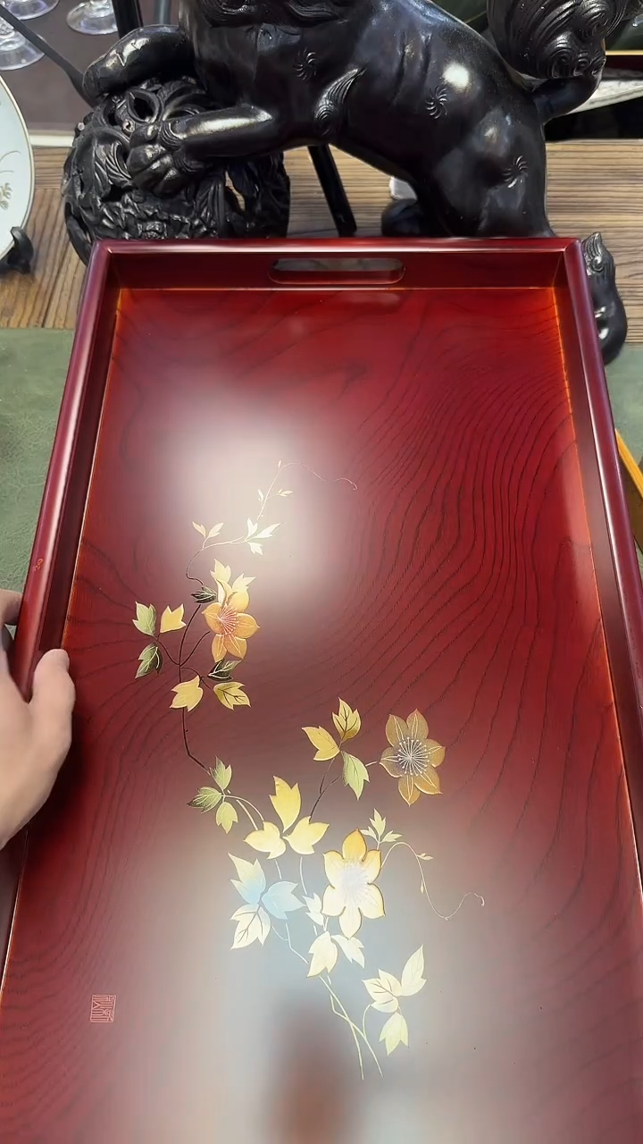 367木胎大漆长50宽30