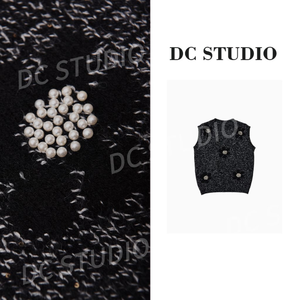 Syan【花香四溢】2024冬季新款绵羊毛加厚休闲百搭保暖吊带