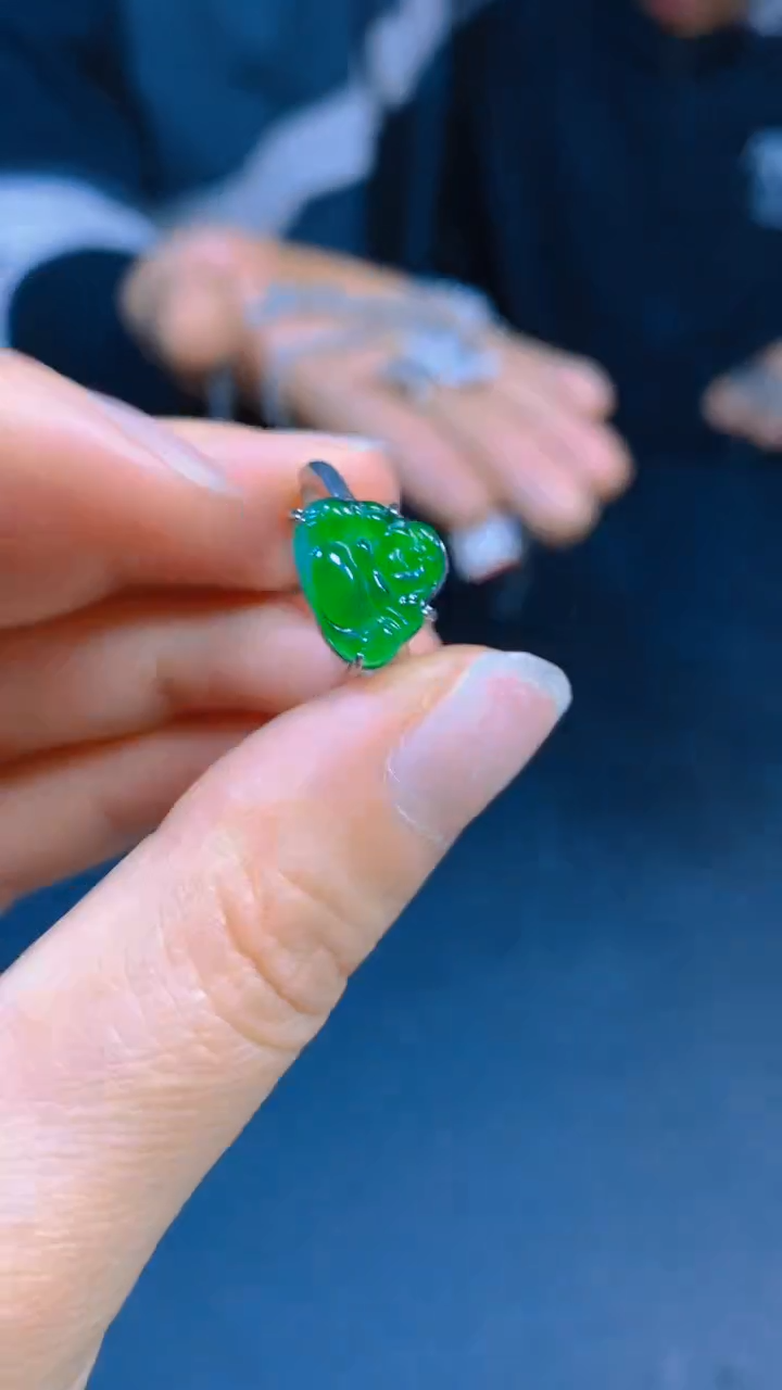 【闪购商品】翡翠戒指未镶嵌0783296728多样性发一