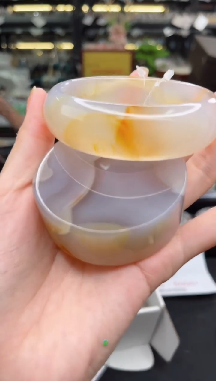 【闪购商品】石英质玉手镯未镶嵌60圈口（赠品镯心）3600254