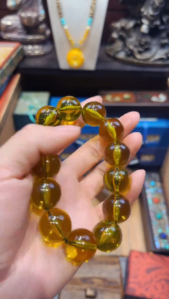 【闪购商品】蓝珀裸石未镶嵌欣妹专属精选链接a111