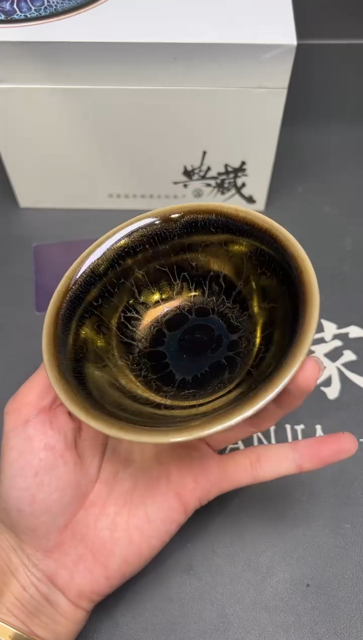 茶盏37@@建窑建盏主人杯