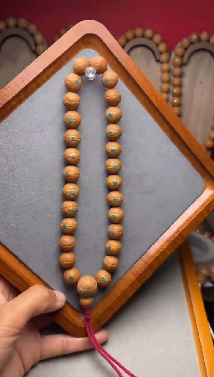 吊坠凤眼菩提12凤眼手持松钉