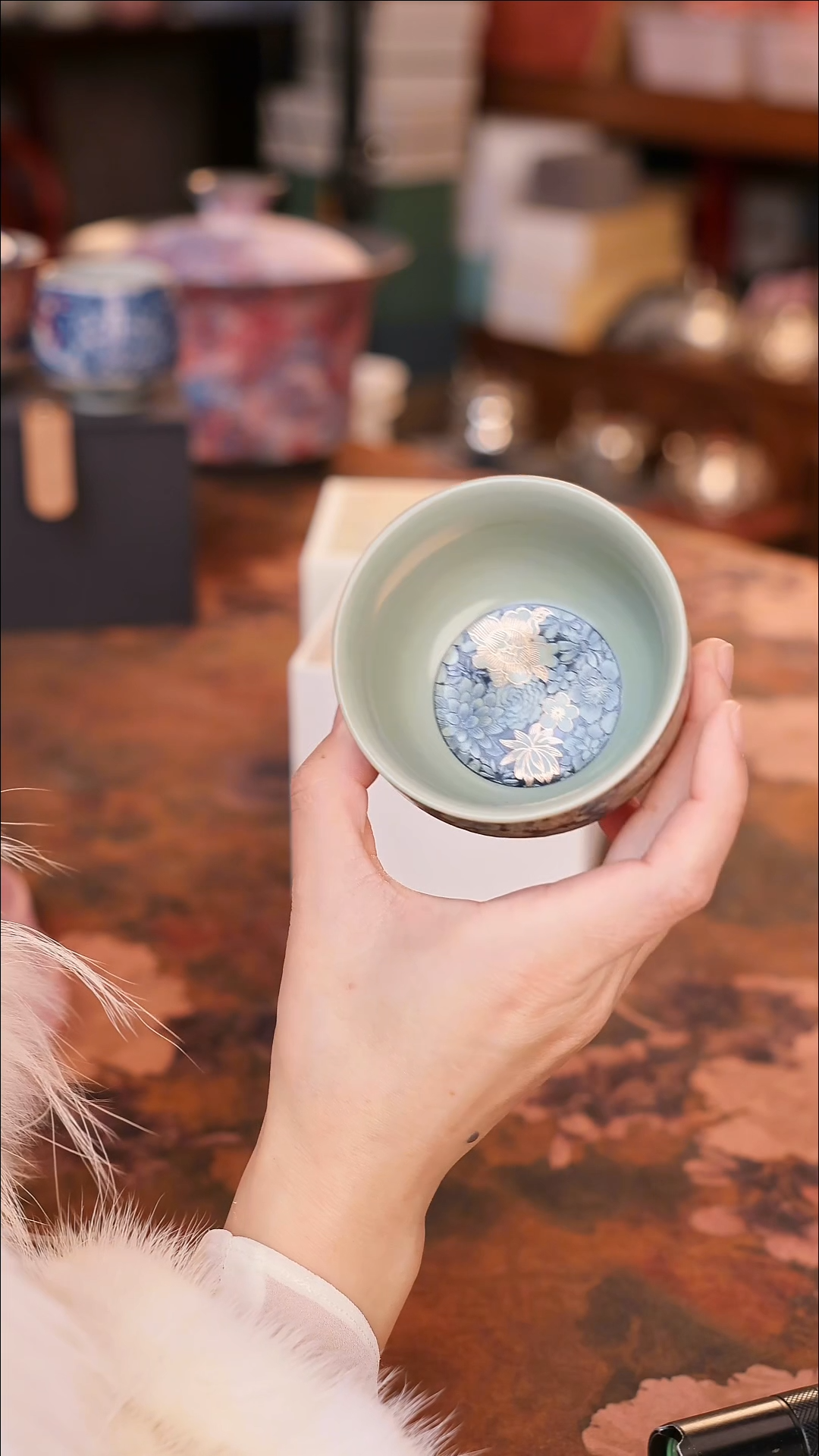 【闪购商品】陶瓷茶具（无礼盒无茶盘）@@A9724