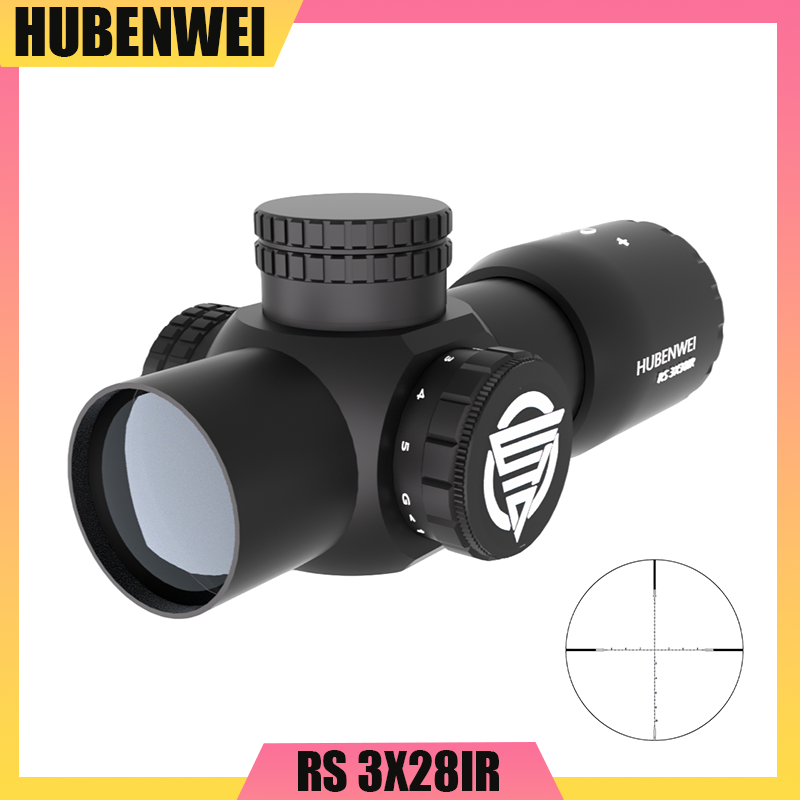 虎贲尉RS3X28IR速瞄全长仅13cm秒上眼宽带绿膜红绿双灯瞄准镜器