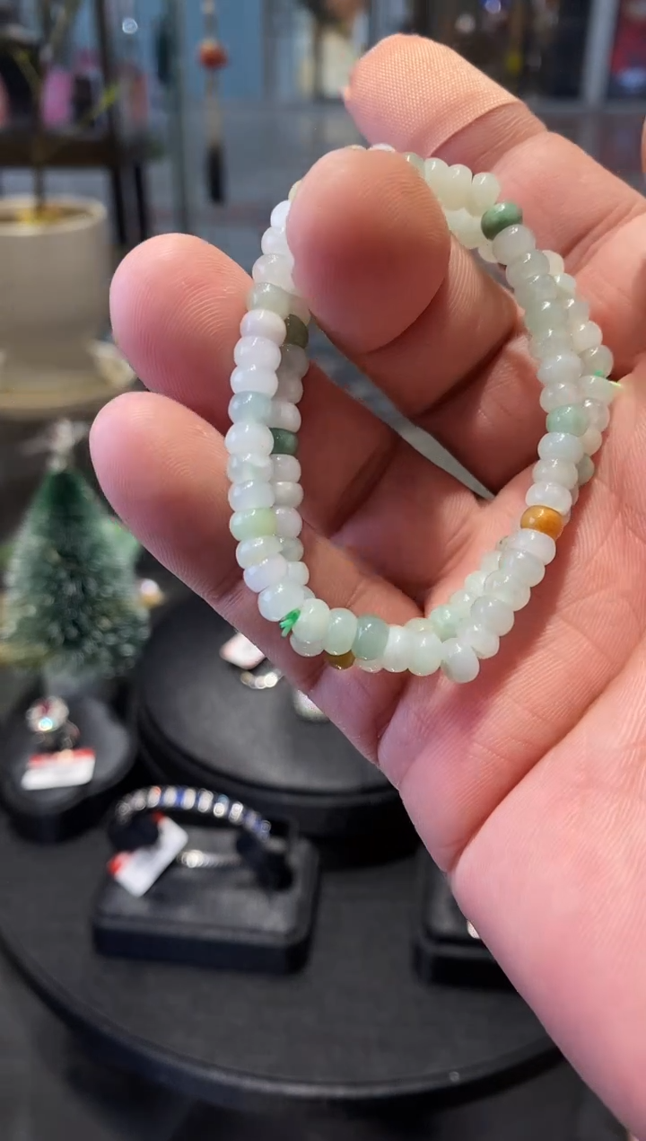 【闪购商品】翡翠手链未镶嵌亏米福利