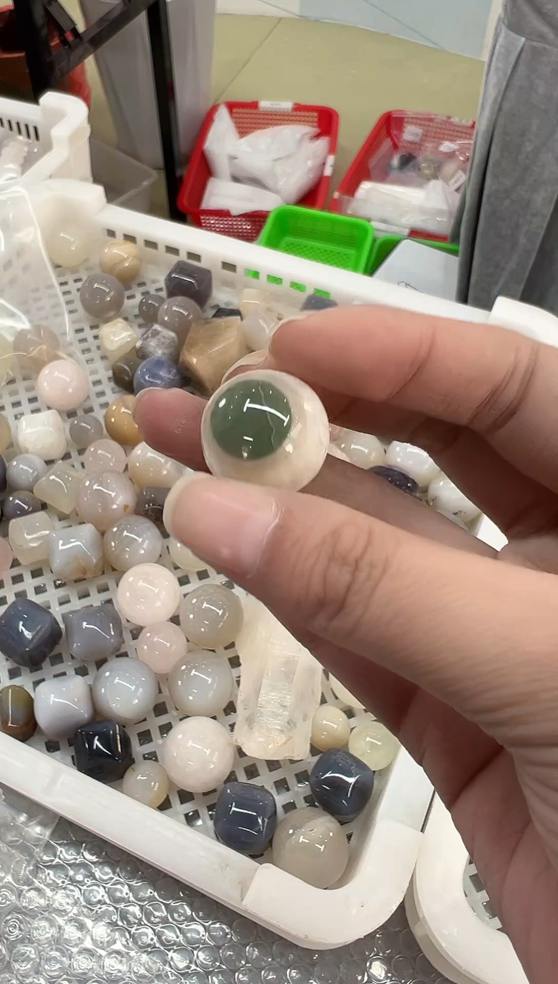 未镶嵌珠宝半成品水晶S325 