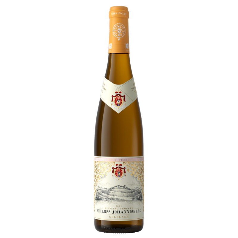 【原瓶进口】德国-约翰山堡雷司令干白葡萄酒（黄漆）13度750ML B