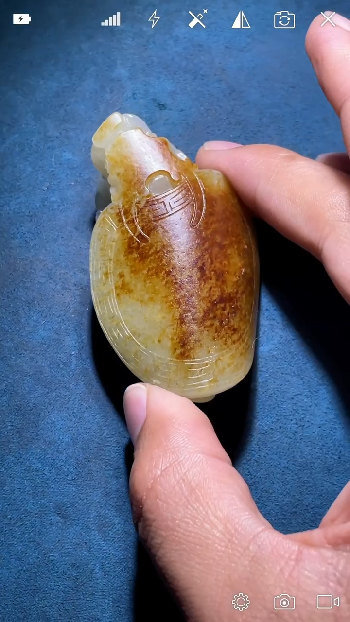 未镶嵌和田玉把件H 龙龟